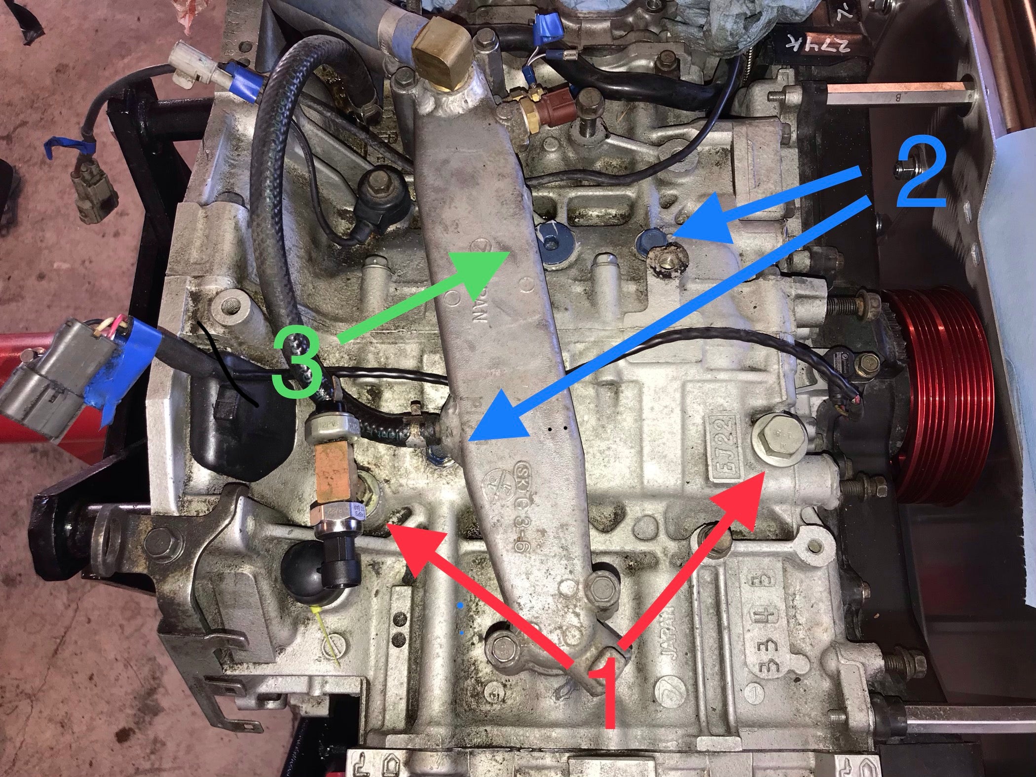 Kit de instalación del sensor remoto de presión de aceite Prosport