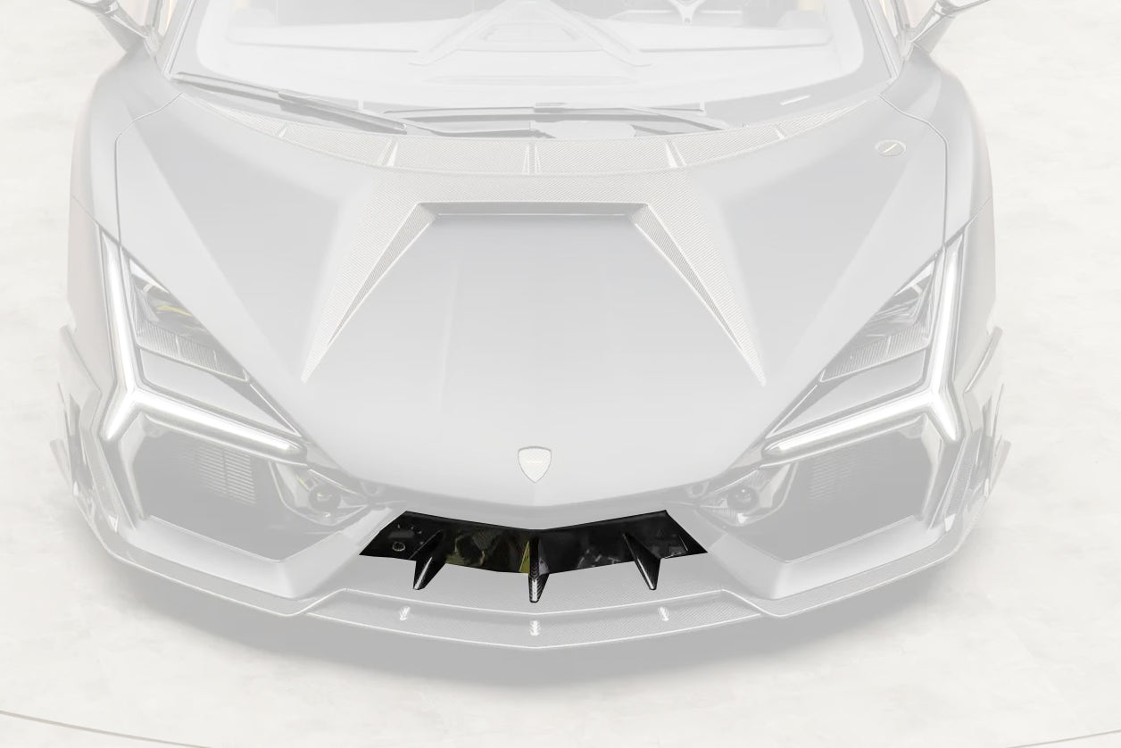 Carbonado MSY Style Autoclave Carbon Fiber Middle Front Lip | 2024-UP Lamborghini Revuelto
