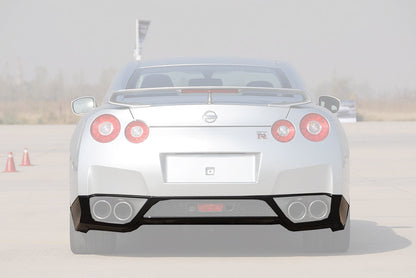Borde trasero de fibra de carbono estilo OEM Nissan GTR R35 CBA Carbonado 2008-2011