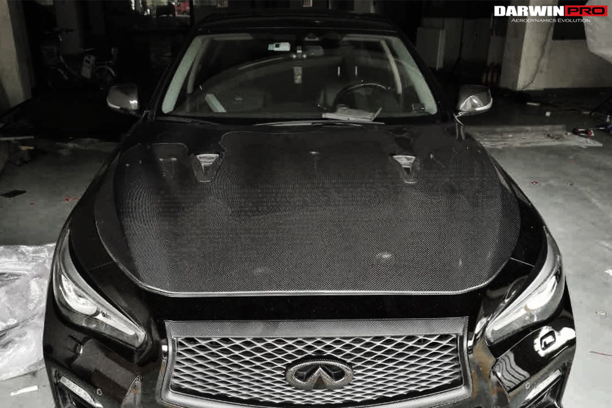 DarwinPRO EAU ROUGE Style Hood | 2014-2022 Infiniti Q50 Sedan