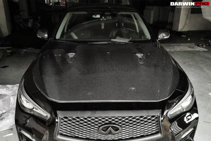 DarwinPRO EAU ROUGE Style Hood | 2014-2022 Infiniti Q50 Sedan