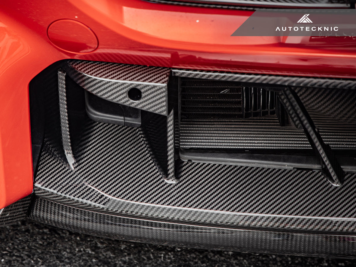 AutoTecknic Dry Carbon OEM-Spec Center Bumper Trim - G87 M2 (ATK-BM-0381)