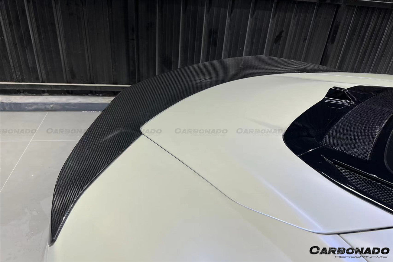Carbonado 2020-2024 Maserati MC20 SVD Style Dry Carbon Fiber Trunk Spoiler Wing
