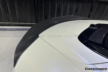 Carbonado 2020-2024 Maserati MC20 SVD Style Dry Carbon Fiber Trunk Spoiler Wing