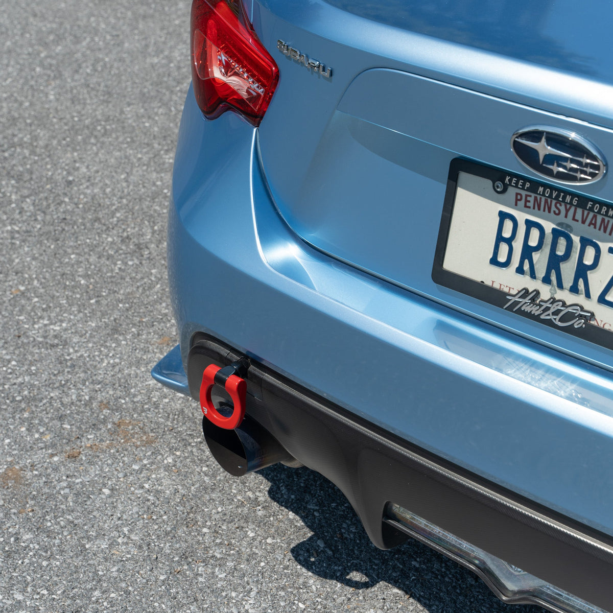 Billetworkz Tow Hook – BRZ / FR-S / 86 2013–2021 (BW-TOWR-SUB-BRZ1-F-GRED)