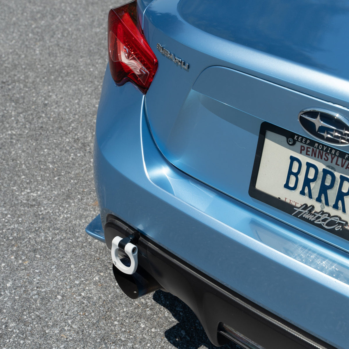 Billetworkz Tow Hook – BRZ / FR-S / 86 2013–2021 (BW-TOWR-SUB-BRZ1-F-GRED)