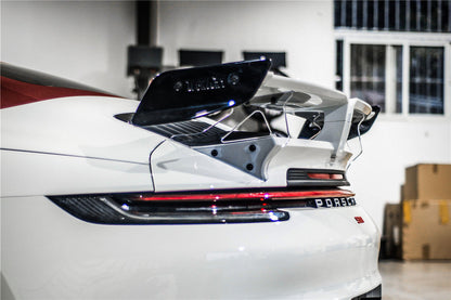 Alerón de maletero estilo TA para Porsche 911 992 Targa Cabriolet Carbonado 2019-2023