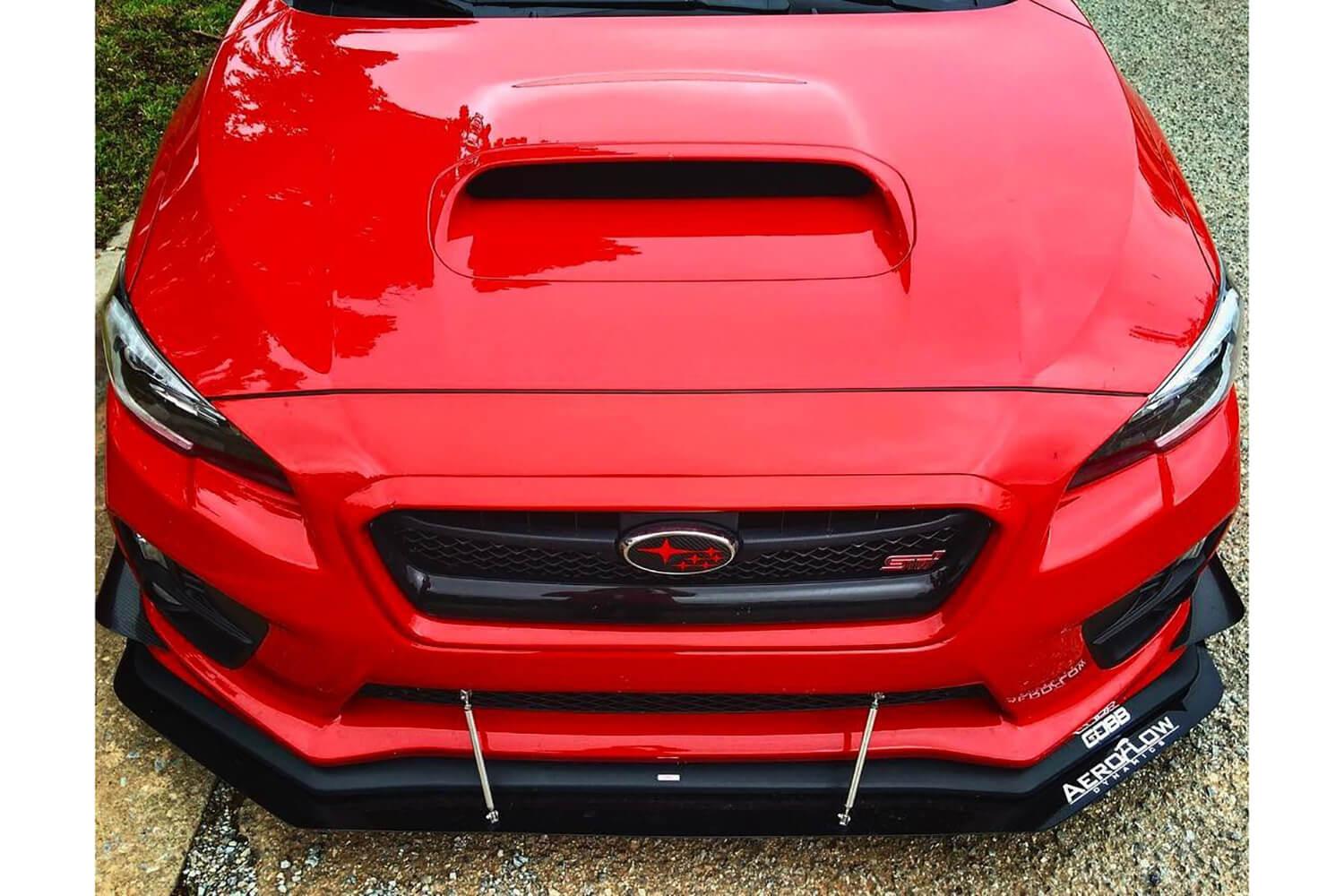 Aeroflow Dynamics 2015-2021 Subaru Wrx/Sti Front Splitter V2