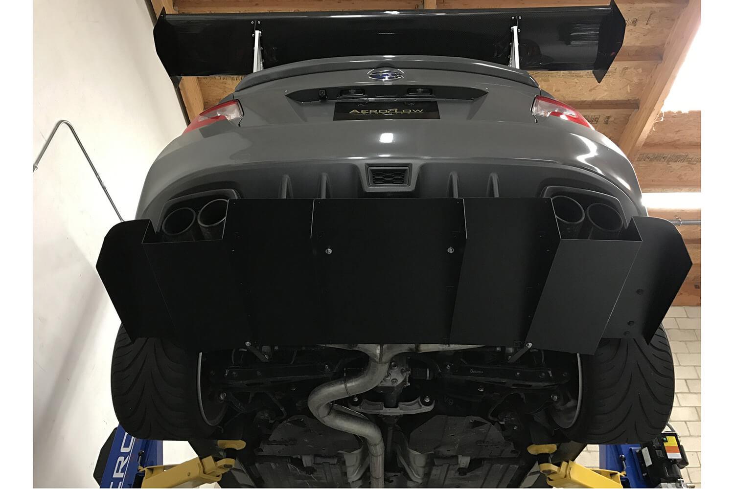 Aeroflow Dynamics Rear Diffuser V2 (2015-2021 Subaru WRX/STI) - 10