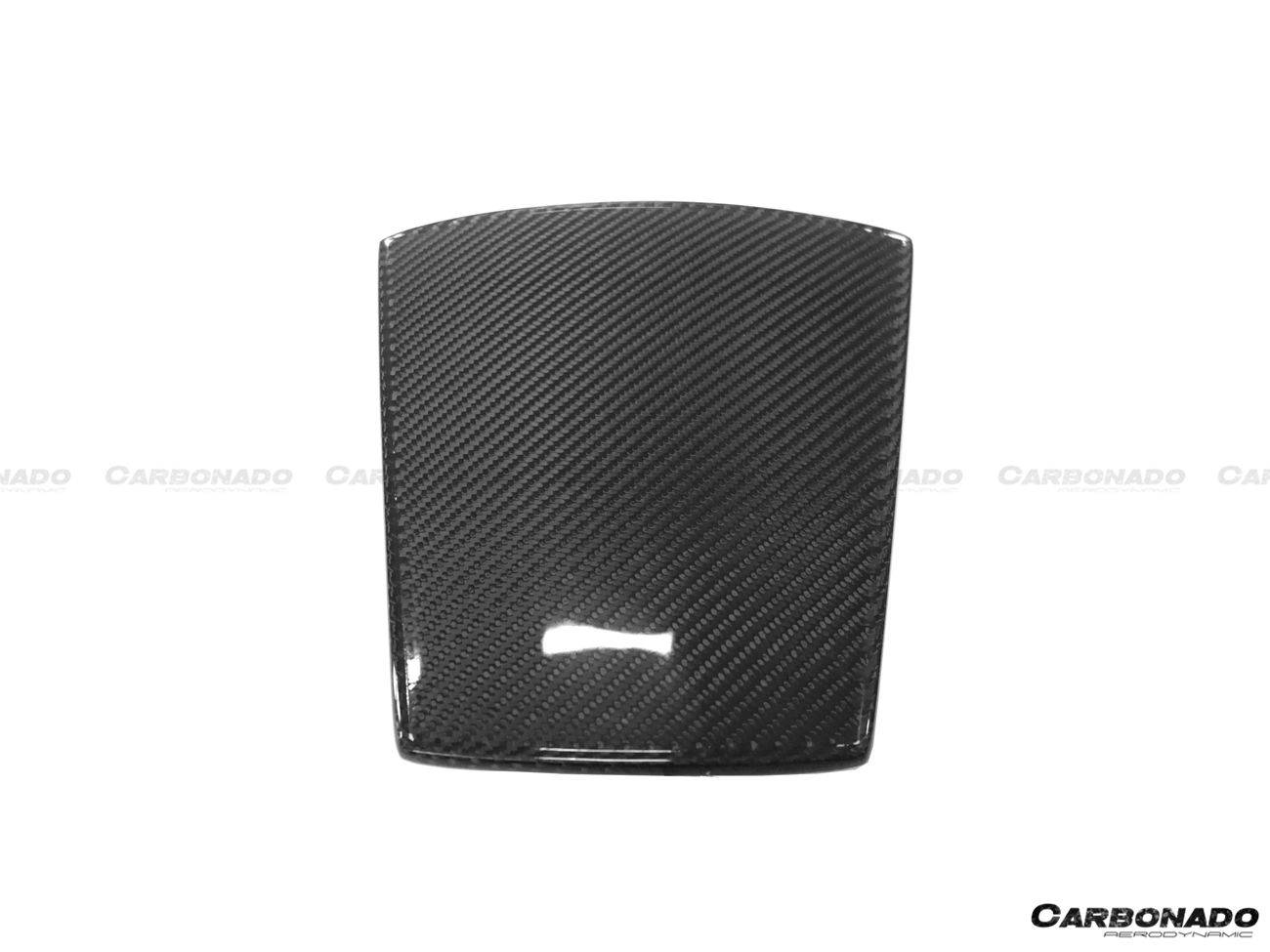 Carbonado 2011-2016 Lamborghini Aventador LP700 LP720 LP740 Coupe  Roadster OEM Style Carbon Fiber Center Console Storage Shelf Cover replace