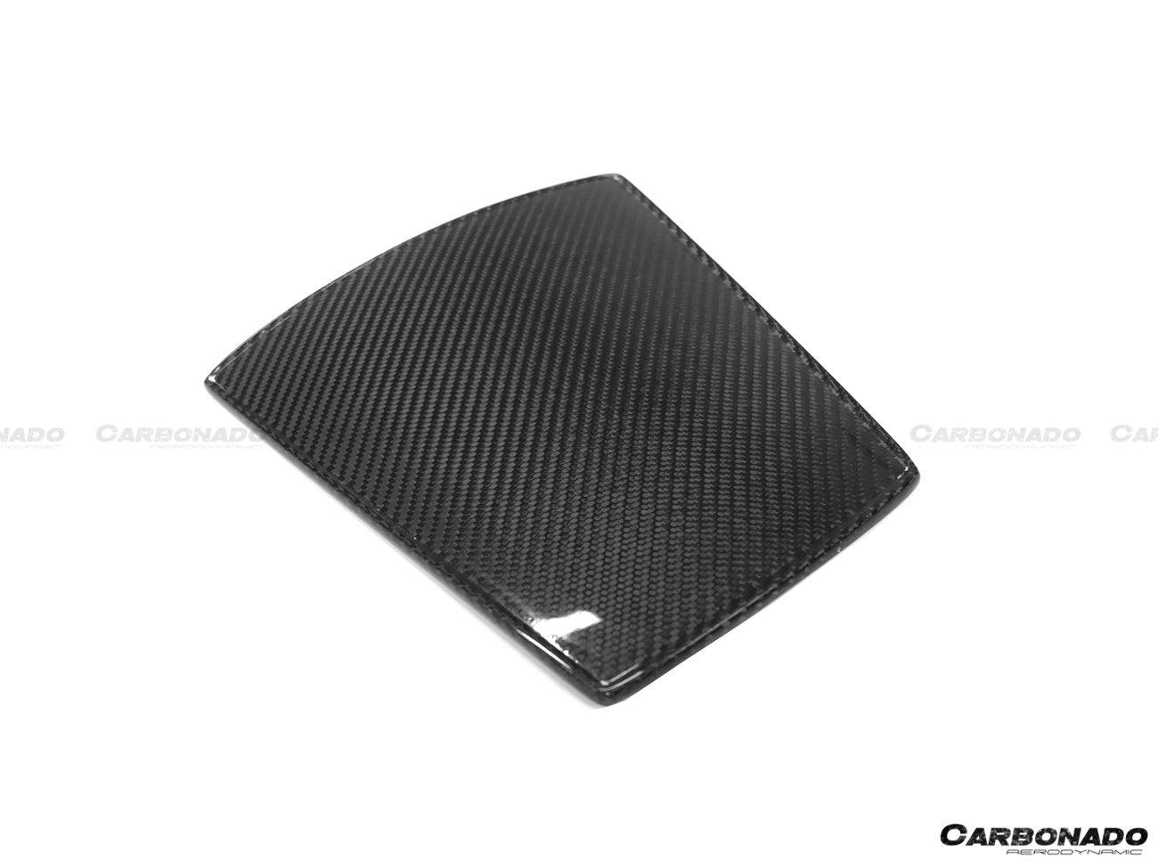 Carbonado 2011-2016 Lamborghini Aventador LP700 LP720 LP740 Coupe  Roadster OEM Style Carbon Fiber Center Console Storage Shelf Cover replace