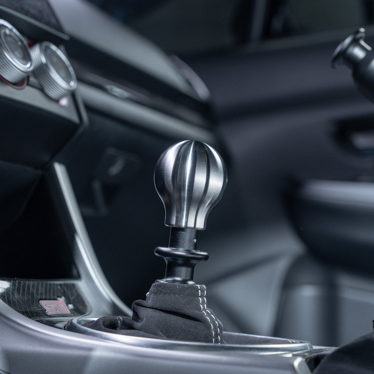 Billetworkz Titanium Brushed Shift Knob for Subaru STI 6-Speed