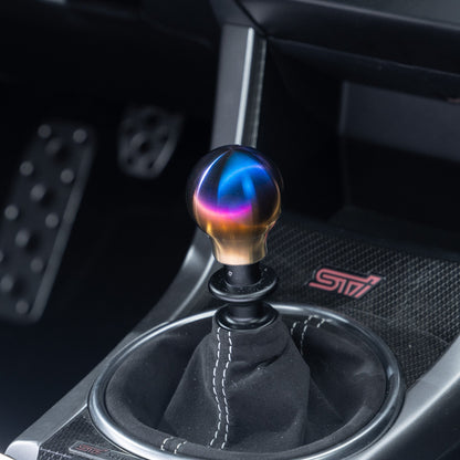 Billetworkz Titanium Torched Shift Knob for Subaru STI 6-Speed