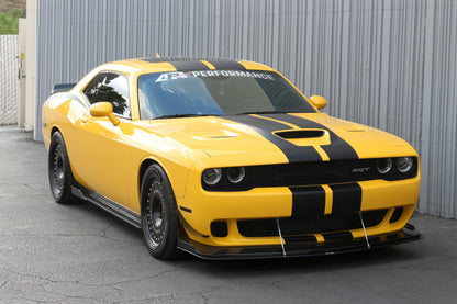 APR Carbon Fiber Front Wind Splitter (2015-2023 Dodge Challenger Hellcat with APR Lip)