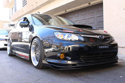 Aeroflow Dynamics 2008-2014 Subaru Wrx/Sti  Front Splitter V2