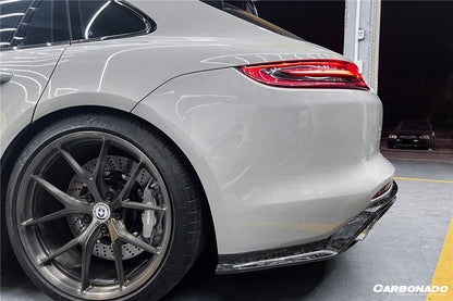 Carbonado 2017-2023 Porsche Panamera 971 4S    4    GTS OD Style Carbon Fiber Rear Lip