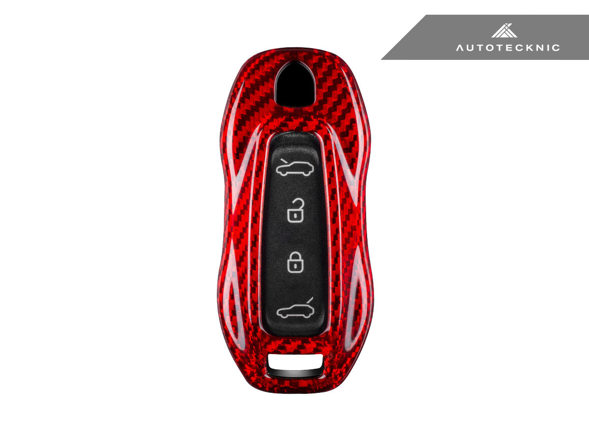 AutoTecknic ドライカーボン Key Remote Trim - ポルシェ Macan EV 2024-Up
