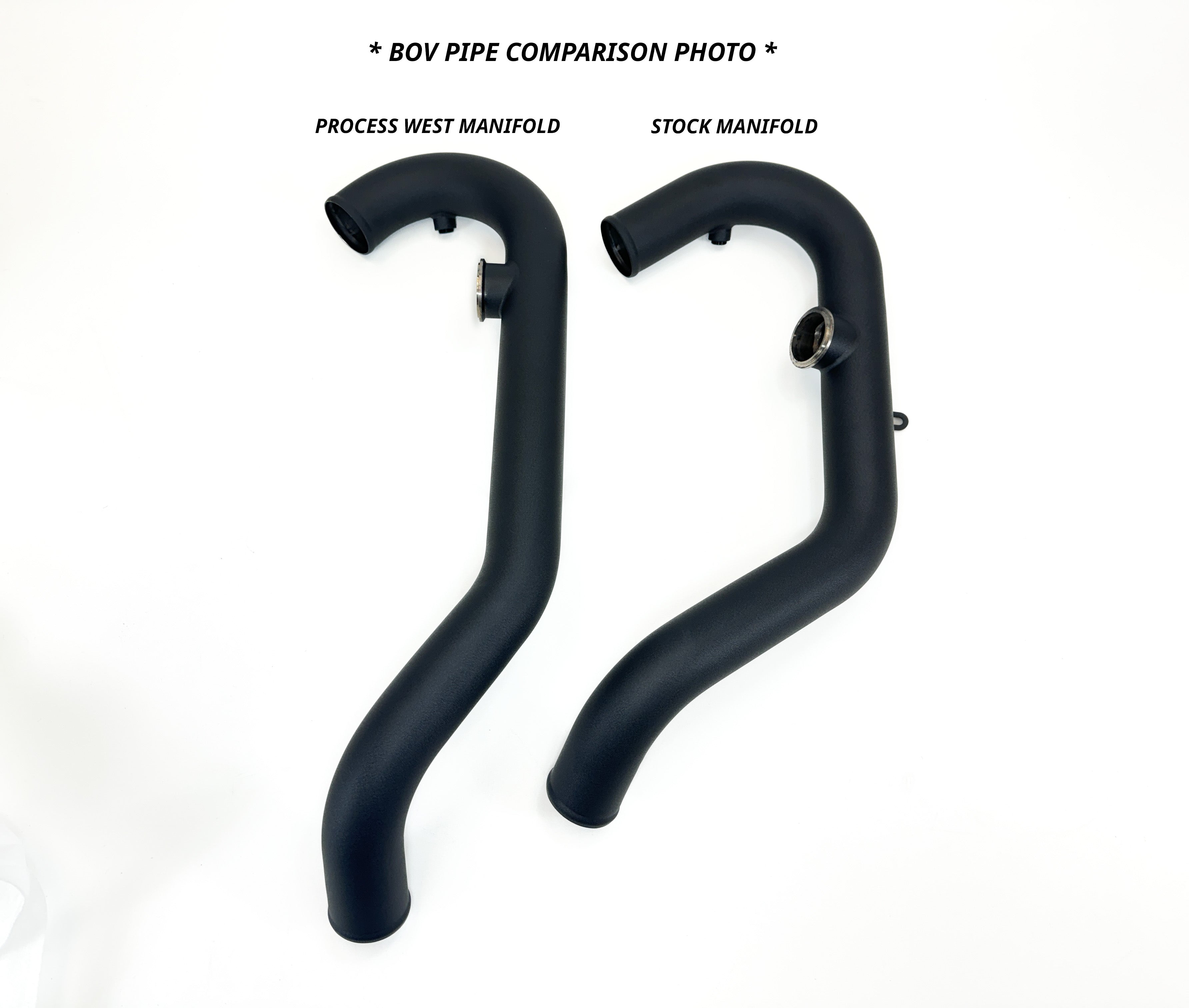 ETS Subaru STI 2015+ Stock Turbo Piping Kit Titanium (200-30-ICP-013)