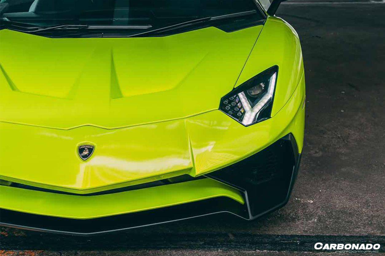 Capó de fibra de carbono para Lamborghini Aventador LP700 LP740 Coupé Roadster Carbonado 2011-2021
