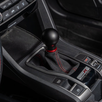 Billetworkz Premium Alcantara Shift Boot – Honda Civic Si/Type R 2016–2021 - 2