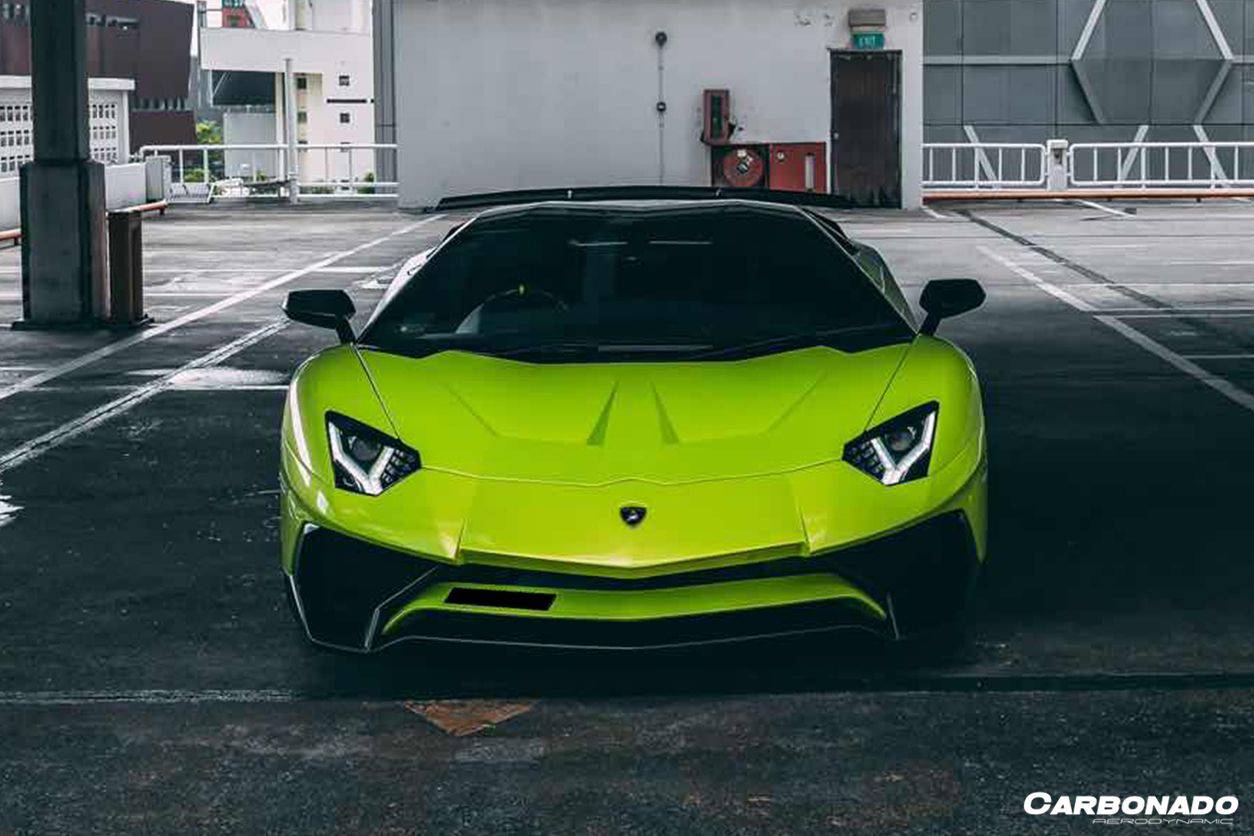 Capó de fibra de carbono para Lamborghini Aventador LP700 LP740 Coupé Roadster Carbonado 2011-2021