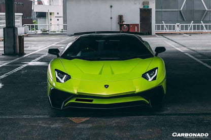 Capó de fibra de carbono para Lamborghini Aventador LP700 LP740 Coupé Roadster Carbonado 2011-2021