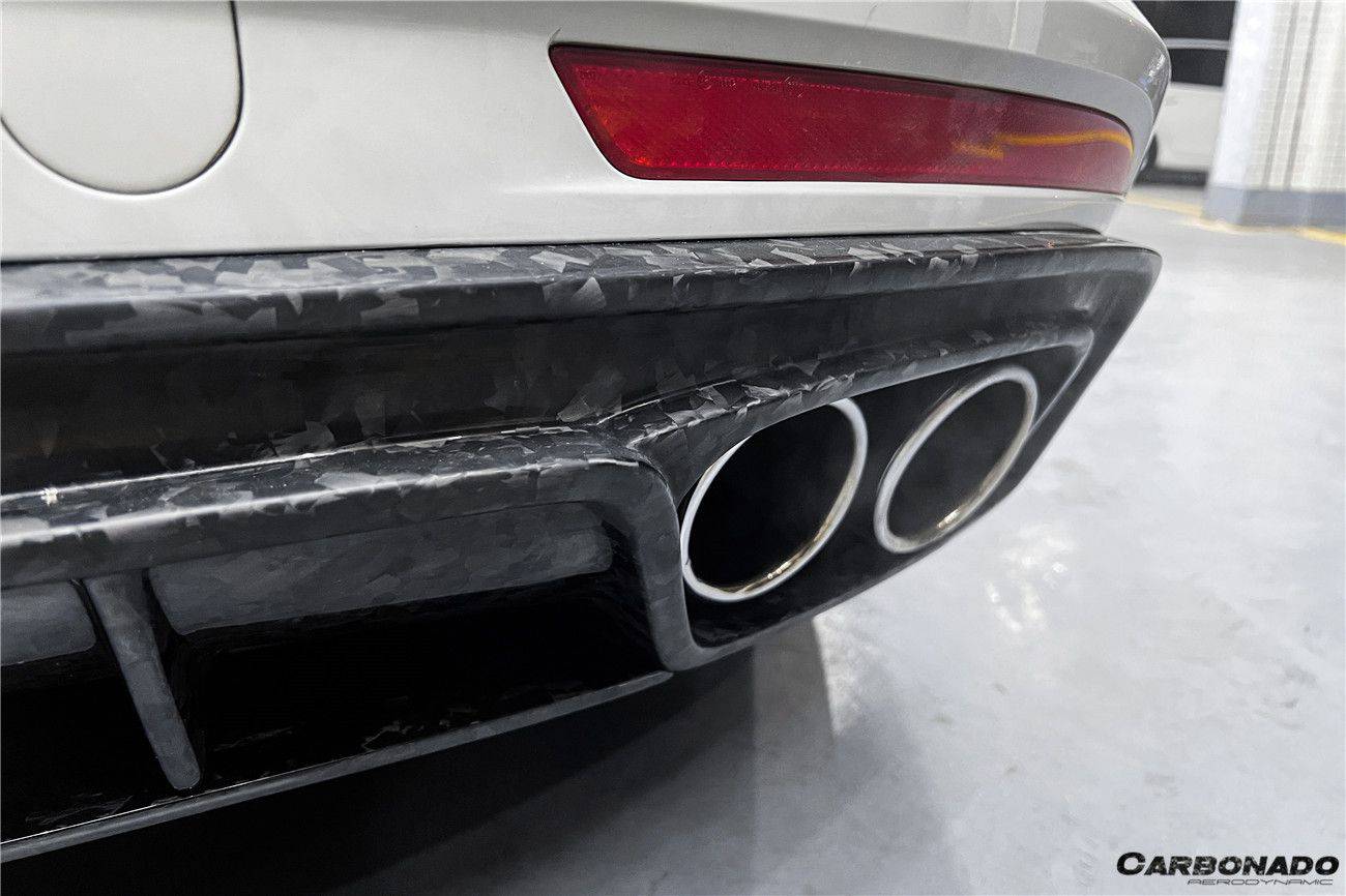 Carbonado 2017-2023 Porsche Panamera 971 4S    4    GTS OD Style Carbon Fiber Rear Lip
