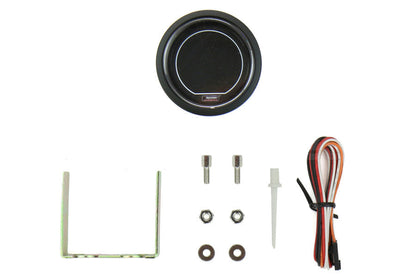 Medidor de voltaje eléctrico Prosport Evo de 2-1/16" (blanco y verde)