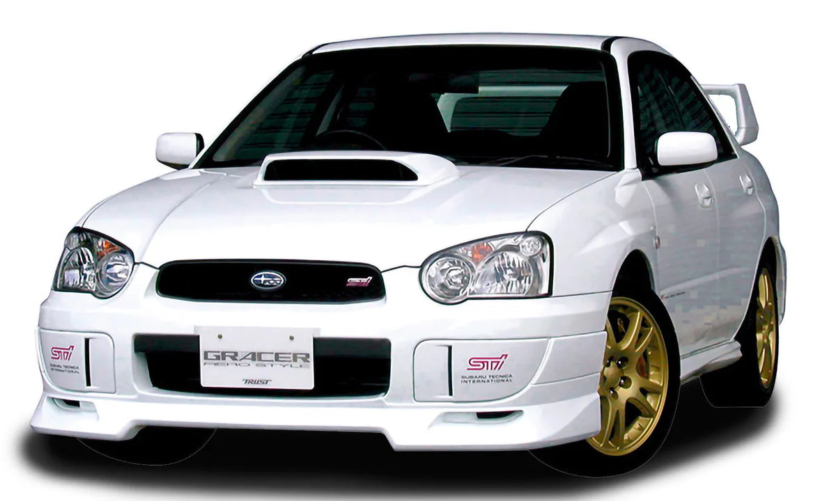 GReddy Fiberglass Front Lip Spoiler (04+ WRX & STi)