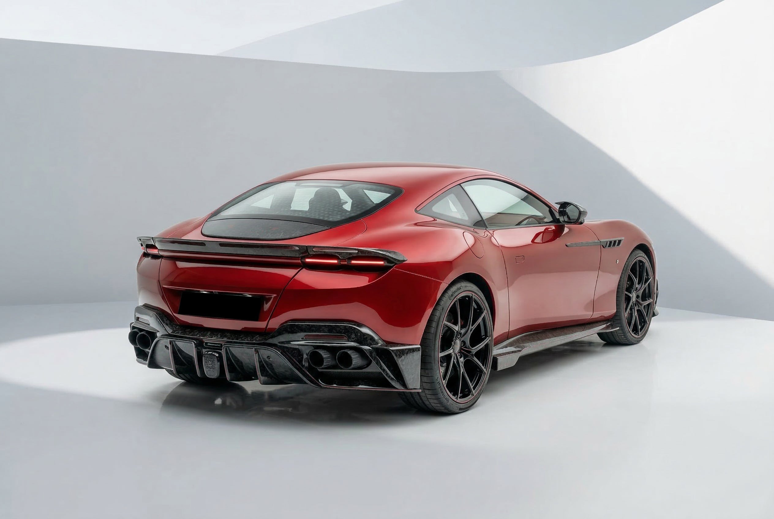 Carbonado Aero Msy Style Autoclave Carbon Fiber Rear Diffuser | 2020-2026 Ferrari ROMA
