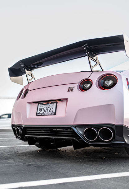 Aeroflow Dynamics Rear Diffuser V2 (2012-2020 Nissan GT-R) - 2