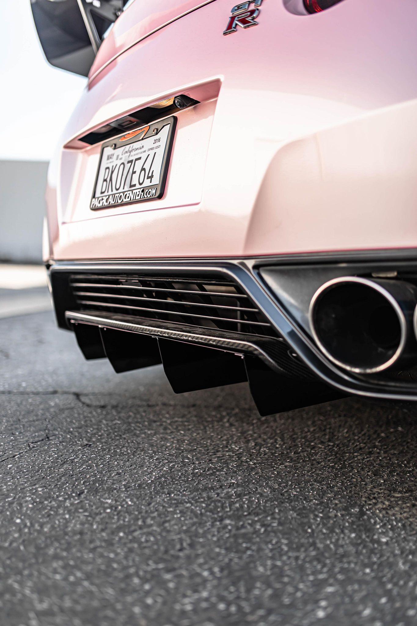 Aeroflow Dynamics Rear Diffuser V2 (2012-2020 Nissan GT-R) - 6