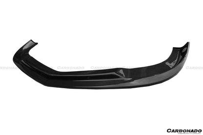 Mercedes Benz W204 C63 AMG Carbonado 2008-2011, estilo Arkym, borde delantero de carbono