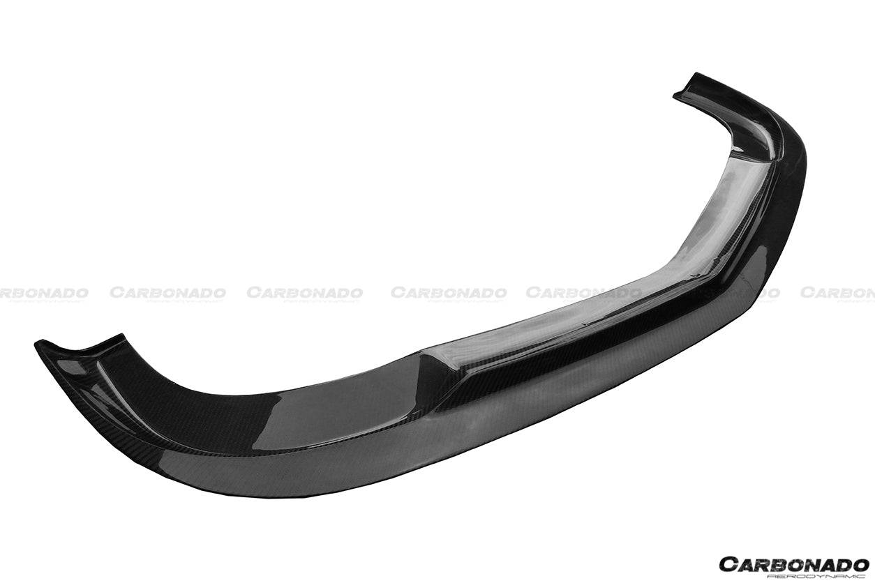 Mercedes Benz W204 C63 AMG Carbonado 2008-2011, estilo Arkym, borde delantero de carbono