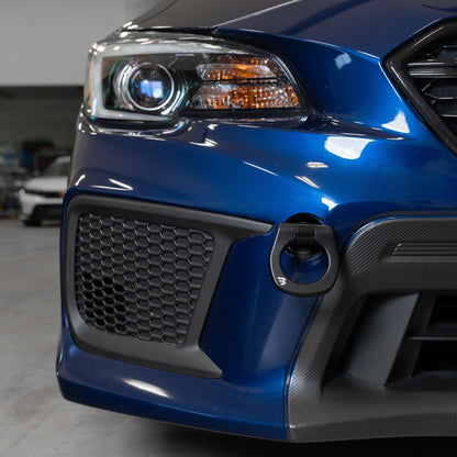 Billetworkz Tow Hook – Subaru WRX / STI 2018–2021 (BW-TOWR-SUB-VA2-F-GRED)