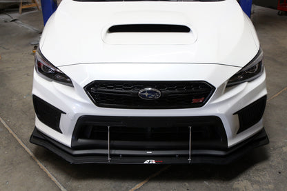 Divisor de viento de fibra de carbono APR con varillas (borde OEM) (Subaru WRX/STI 2018-2021)