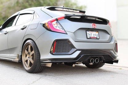 Difusor trasero Aeroflow Dynamics V1 (Honda Civic Hatchback, Sport, Sport Touring 2017-2019)
