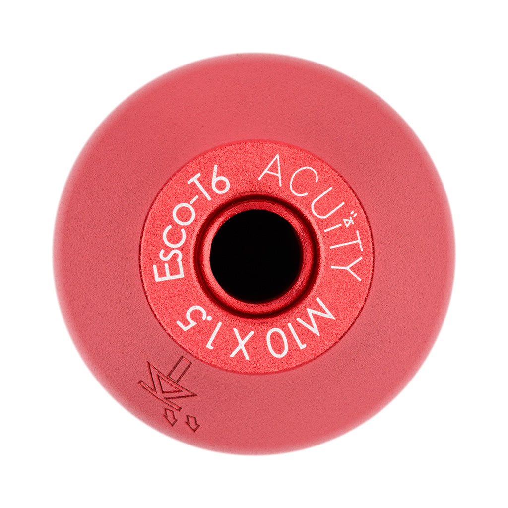 ESCO-T6 Shift Knob in Satin Red Finish (M10X1.5)
