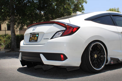 Aeroflow Dynamics Side Skirt Extension V4 (2016-2021 Honda Civic Coupe)