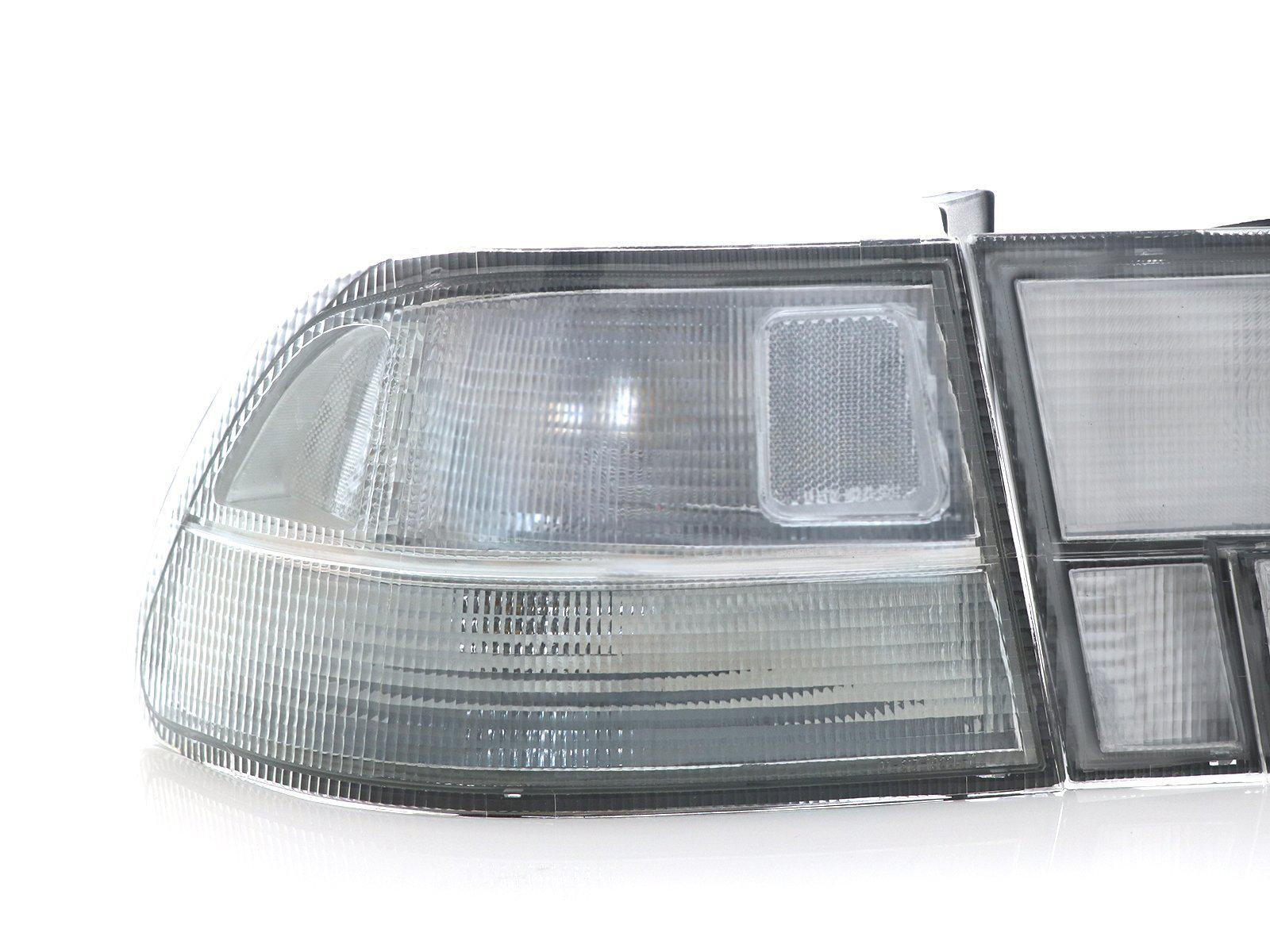 NTXGlow Jdm Clear 4pcs Rear Tail Light (1996-2000 Honda Civic 2d Coupe)