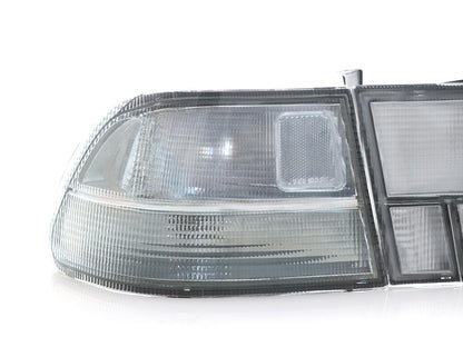 NTXGlow Jdm Clear 4pcs Rear Tail Light (1996-2000 Honda Civic 2d Coupe)