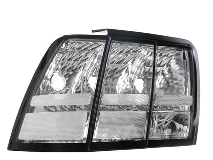NTXGlow Clear Euro Style Tail Light | 1999-2004 Ford Mustang