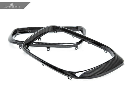 AutoTecknic Replacement Dry Carbon Grille Surround Set - G01 X3 | G02 X4 Pre-LCI