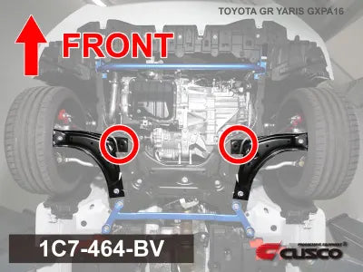 Cusco Front Lower Control Arm (Front Side) Pillowball Bushing Set (23+ Toyota GR Corolla)