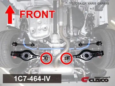 Cusco PIllowball Bushing Set of 2, Rear Suspension Arm, Rear Side Bushes (2023+ GR Corolla)