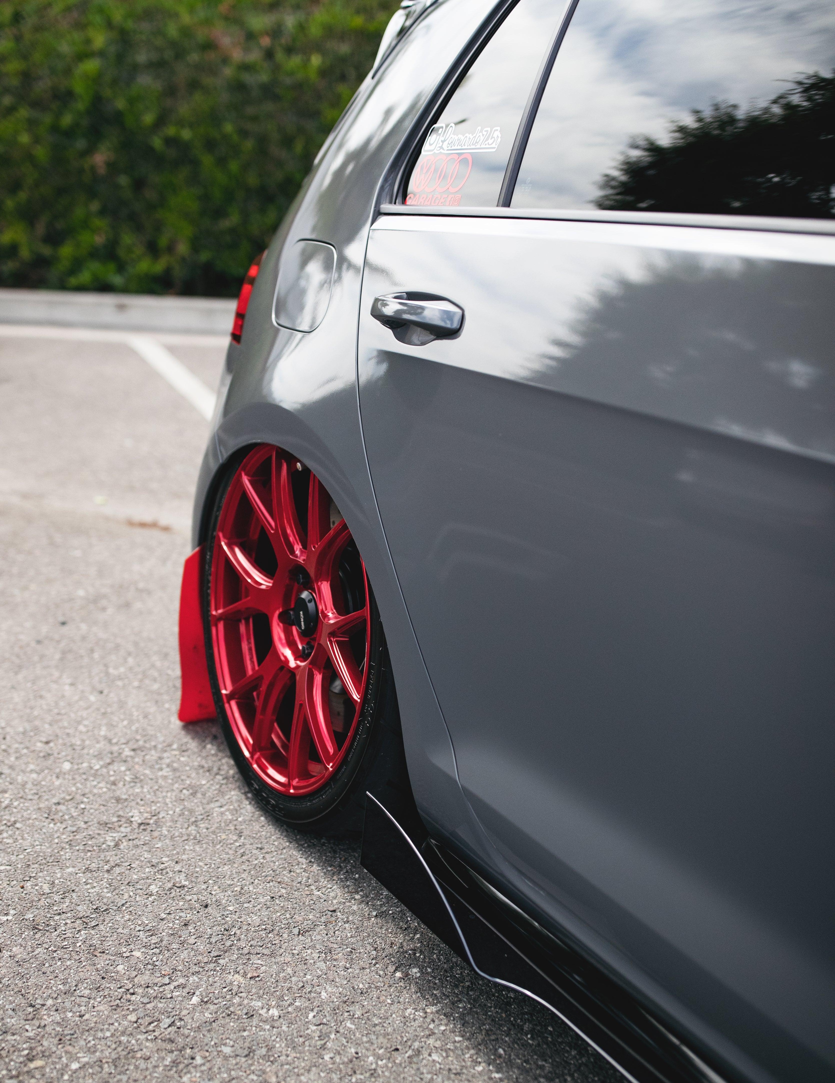 Aeroflow Dynamics V2 Side Skirt Extensions (2015 -2020 Volkswagen Golf Gti)