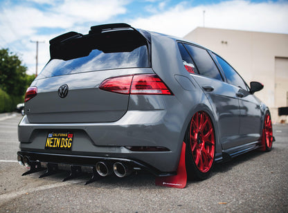 Aeroflow Dynamics V2 Side Skirt Extensions (2015 -2020 Volkswagen Golf Gti)