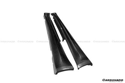 Carbonado 2011-2012 BMW 1M E82 OEM Carbon Fiber Side Skirts (Or For 1 Series Convert to 1M)