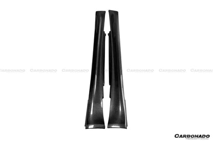 Carbonado 2011-2012 BMW 1M E82 OEM Carbon Fiber Side Skirts (Or For 1 Series Convert to 1M)