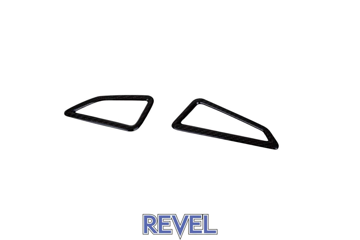 Revel GT Dry Carbon Defroster Garnish - 2 Pieces (2023 Toyota GR Corolla)